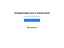 Tablet Screenshot of lamdepchodoi.com